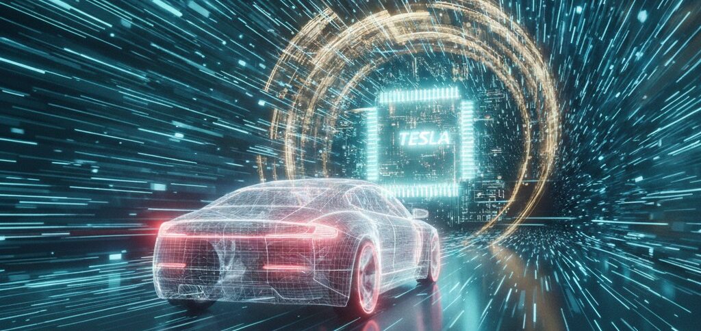 تسلا ترتفع بقوة… قيادة ذاتية متقدمة ورقائق ذكاء اصطناعي تدفع السهم للصعود