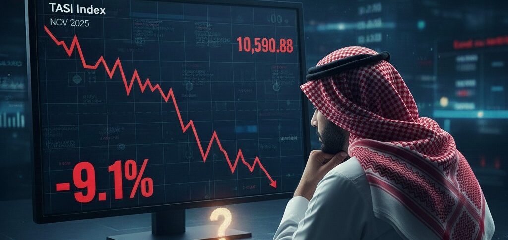 هل يقترب تاسي من قاع جديد؟… المؤشر يسجّل أكبر خسائر شهرية منذ 3 سنوات