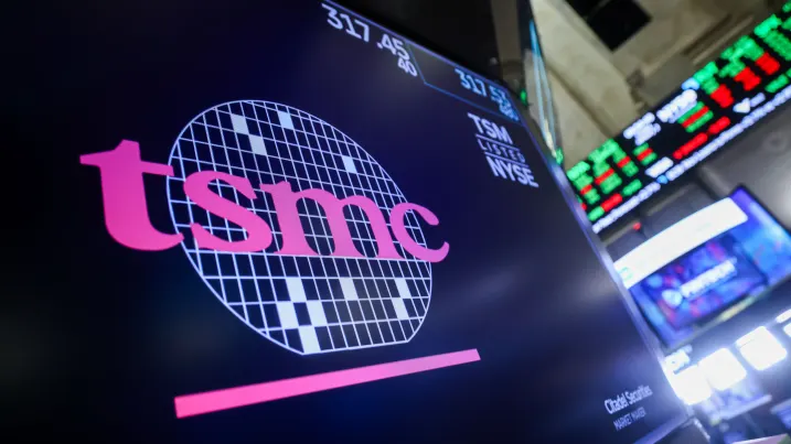 أسهم شركات الرقائق ترتفع بعد قفزة مبيعات TSMC بنسبة 44.7% في يوليو